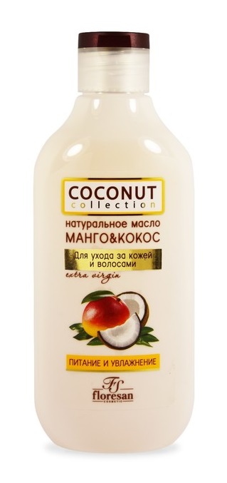Картинка Флоресан Натуральное масло «Манго & кокос», 300 мл BeautyConceptPro