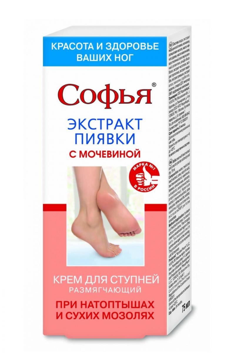Картинка Крем для ног с экстрактом пиявки и мочевины Софья, 75 мл BeautyConceptPro