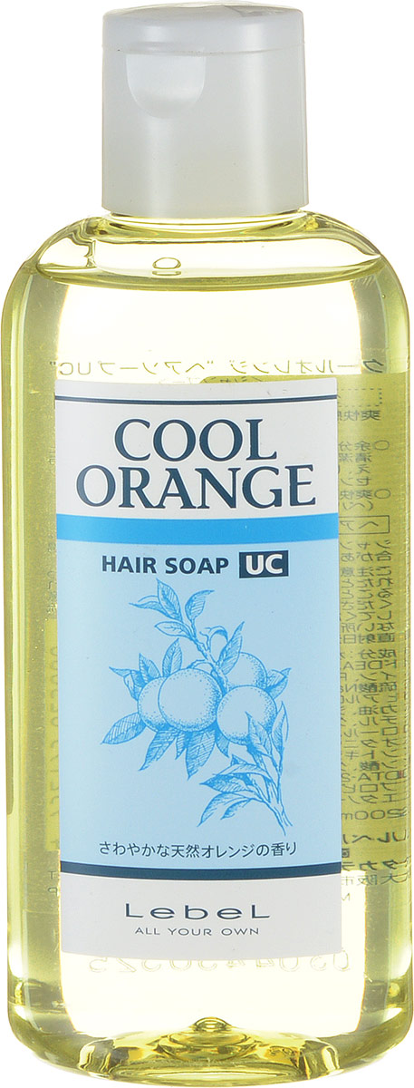 Картинка Шампунь для волос «Ультра Холодный Апельсин» Lebel Cool Orange Hair Soap Ultra Cool, 200 мл BeautyConceptPro