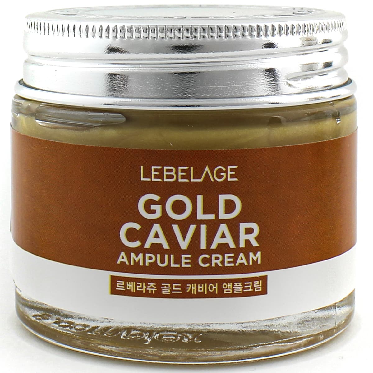 Картинка Ампульный крем для лица с экстрактом икры Lebelage Ampule Cream Gold Carviar, 70 мл BeautyConceptPro