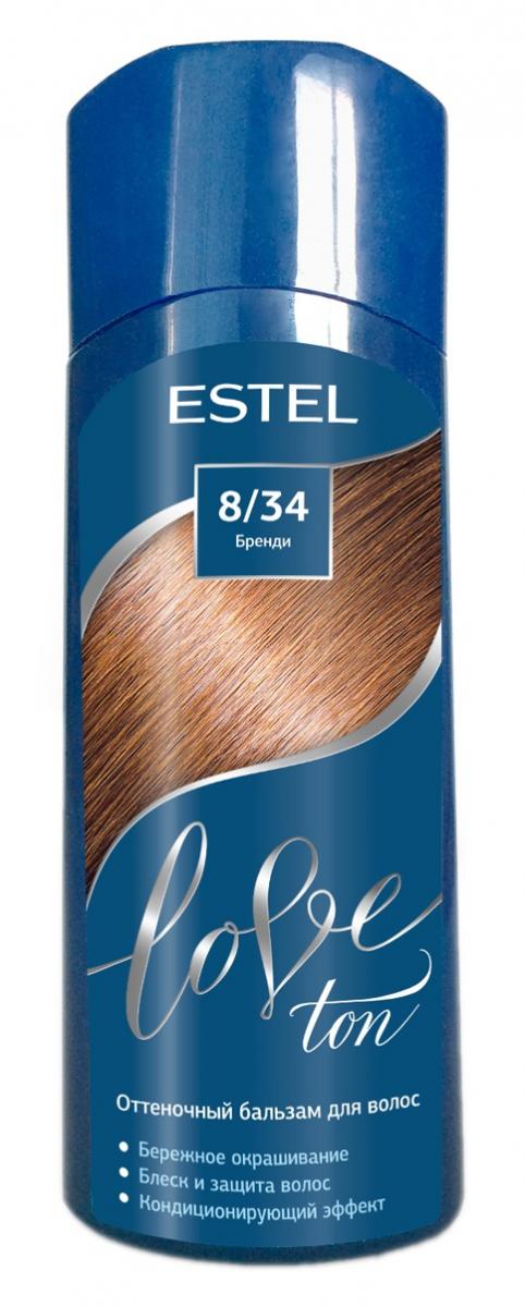 Картинка Оттеночный бальзам для волос Estel Love tone 8/34 Бренди, 150 мл BeautyConceptPro
