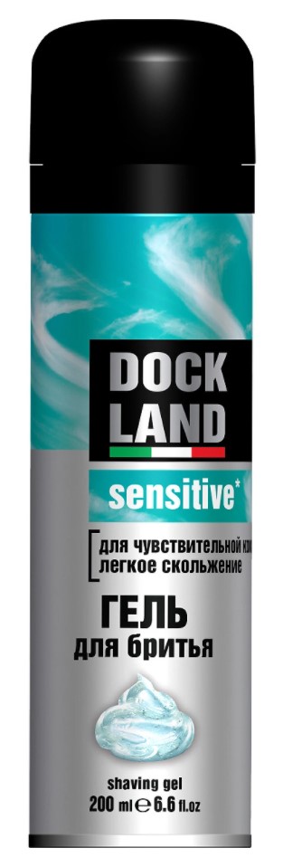 Картинка Гель для бритья Sensitive Dockland, 200 мл BeautyConceptPro