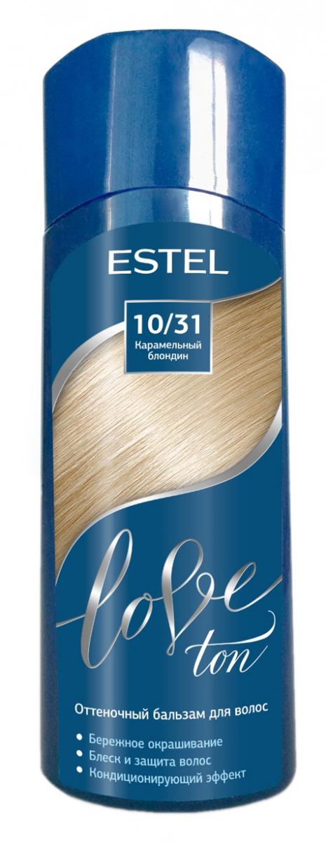 Картинка Оттеночный бальзам для волос Estel Love tone 10/31 Карамельный блондин, 150 мл BeautyConceptPro