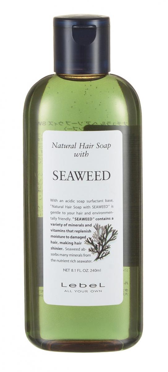 Картинка Шампунь с морскими водорослями Lebel Natural Hair Soap Treatment Seaweed, 240 мл BeautyConceptPro