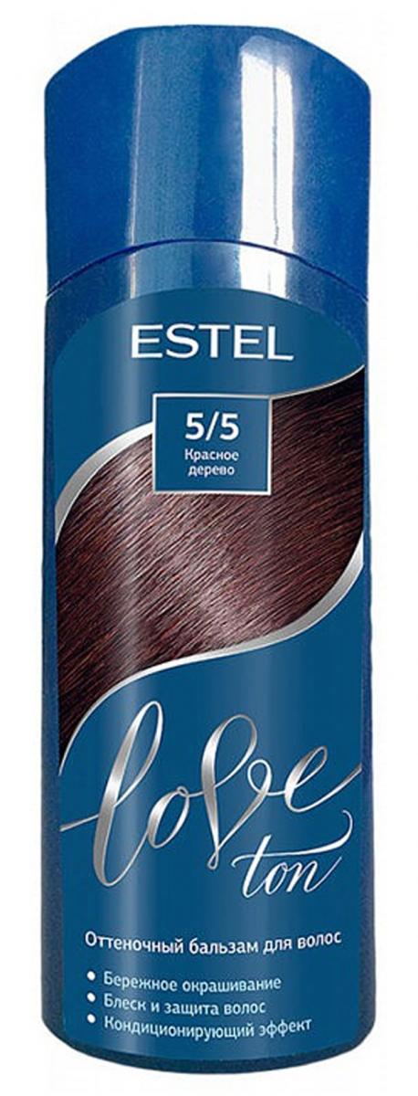 Картинка Оттеночный бальзам для волос Estel Love tone 5/5 Красное дерево, 150 мл BeautyConceptPro