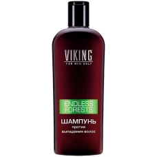 Картинка Шампунь для волос против выпадения волос "Бескрайние леса" Viking (Викинг), 300 мл BeautyConceptPro