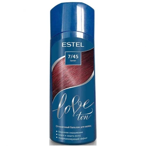 Картинка Оттеночный бальзам для волос Estel Love Ton 7/45 Гранат, 150 мл BeautyConceptPro