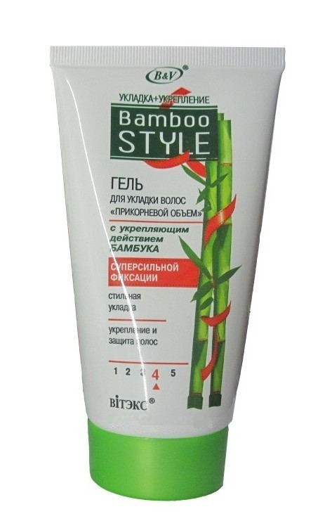 Картинка Витекс Bamboo Style Гель для укладки волос супер сильной фиксации, 150 мл BeautyConceptPro