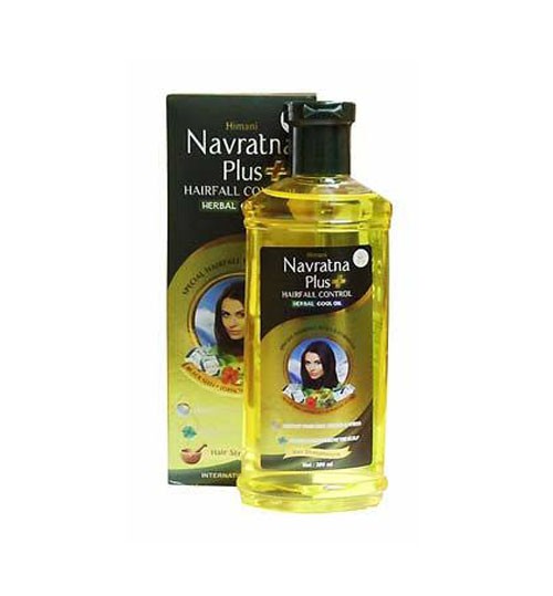 Картинка Navratna Oil (Масло) от Выпадения Волос, 200 мл BeautyConceptPro