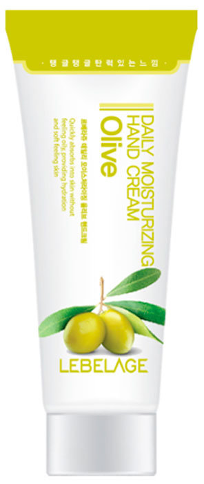 Картинка Крем для рук с маслом оливы Lebelage Daily Moisturizing Hand Cream Olive, 100 мл BeautyConceptPro