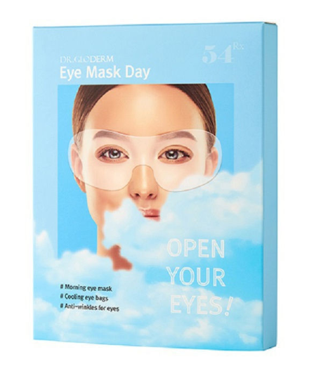 Картинка Дневная глиттерная маска для глаз Eye Mask Day box Dr.Gloderm, 10 шт BeautyConceptPro