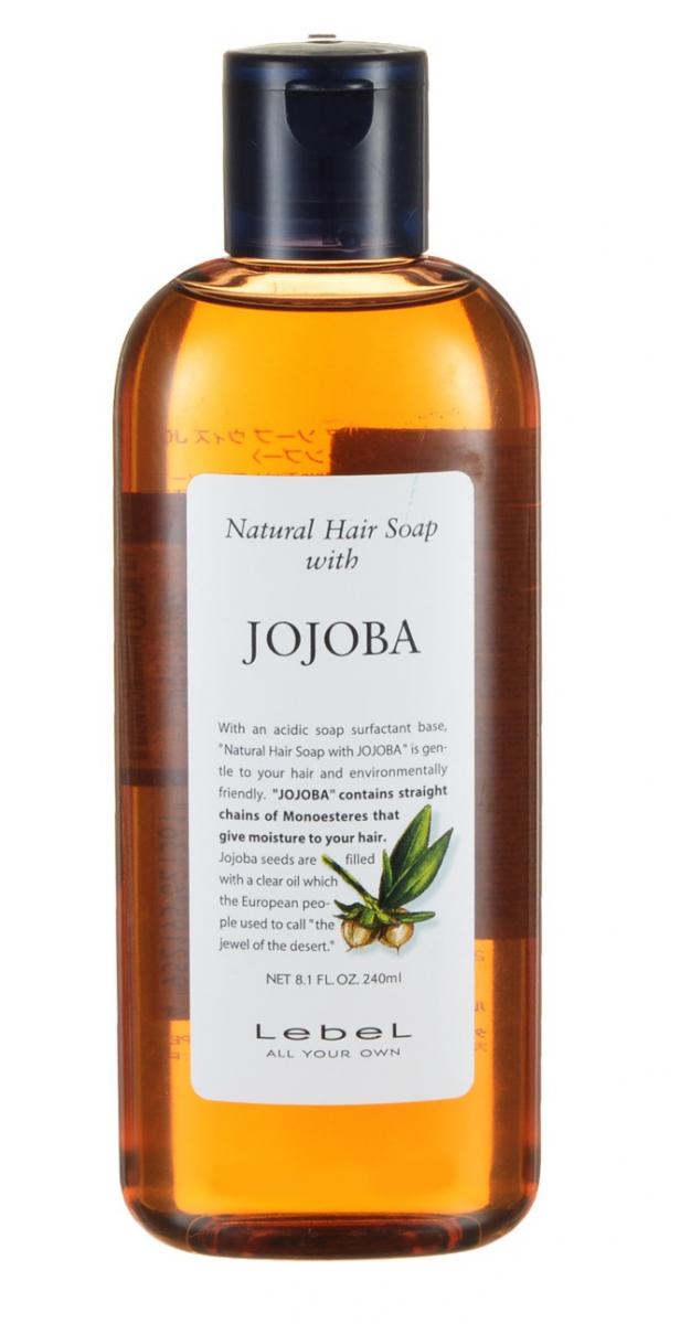 Картинка Увлажняющий шампунь с жожоба Lebel Natural Hair Soap Treatment Jojoba, 240 мл BeautyConceptPro
