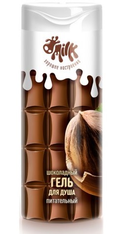 Картинка Milk Гель для душа Шоколадный Питательный, 400 мл BeautyConceptPro