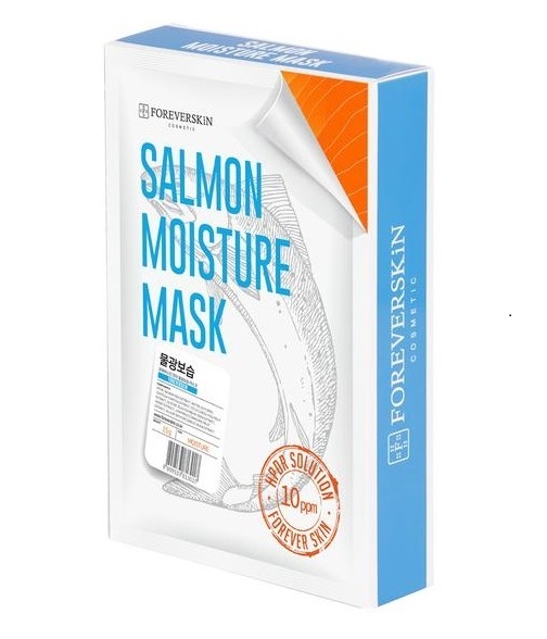 Картинка Набор Увлажняющих масок для лица Foreverskin Salmon, 10*25 мл BeautyConceptPro