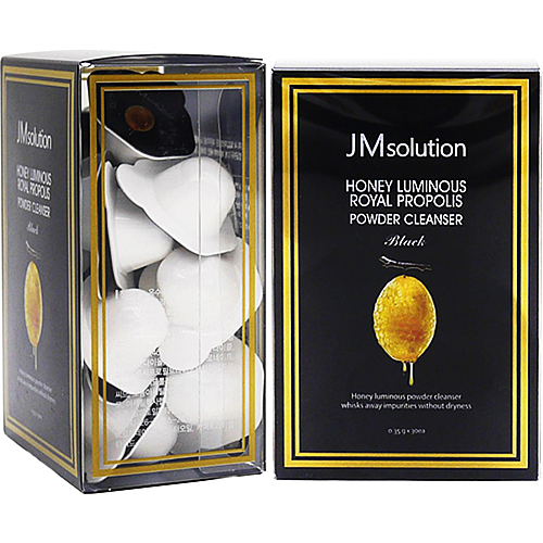 Картинка Очищающая пудра с королевким прополисом JMsolution Honey Luminous Royal Propolis, 3.5 гр*30 шт BeautyConceptPro