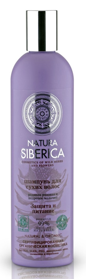 Картинка Шампунь "Защита и питание" для сухих волос Natura Siberica, 400 мл BeautyConceptPro
