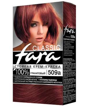 Картинка Fara Classic Краска для волос 509А Гранат BeautyConceptPro