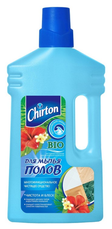 Картинка Чистящее средство для мытья пола Тропический океан Chirton, 1 л BeautyConceptPro