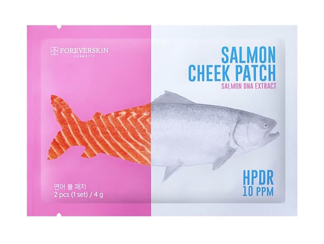Картинка Патчи для губ и лица увлажняющие Foreverskin Salmon, 8 гр BeautyConceptPro