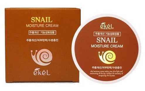 Картинка Крем для лица с улиточным муцином Ekel Moisture Cream Snail, 100 мл BeautyConceptPro