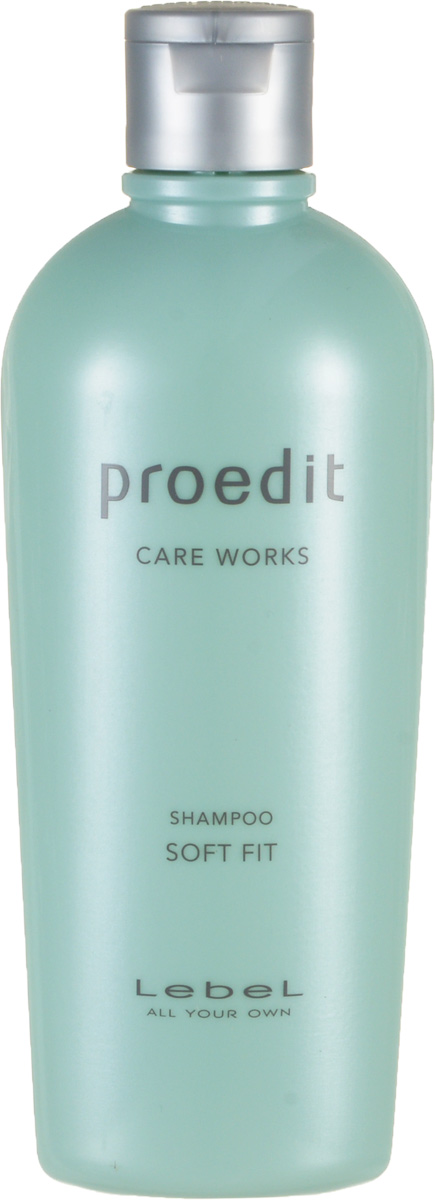 Картинка Шампунь для жестких и непослушных волос Lebel Proedit Soft Fit Shampoo, 300 мл BeautyConceptPro