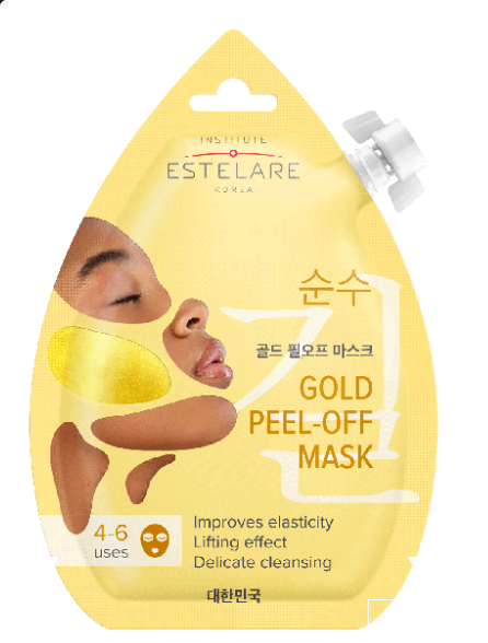Картинка Estelare Золотая маска-пленка для лица Контурирующая, 20 мл BeautyConceptPro
