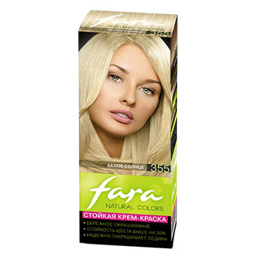 Картинка Фара Краска для волос 355 Белое солнце BeautyConceptPro