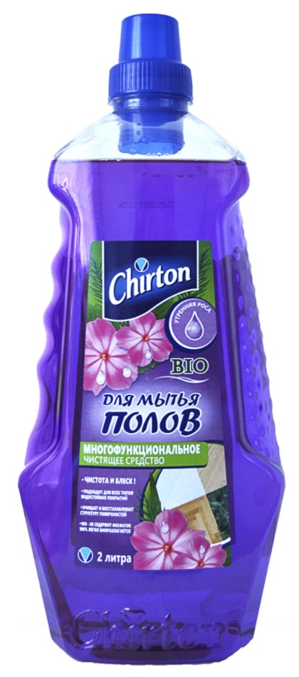 Картинка Чистящее средство для мытья пола Утренняя роса Chirton, 2 л BeautyConceptPro