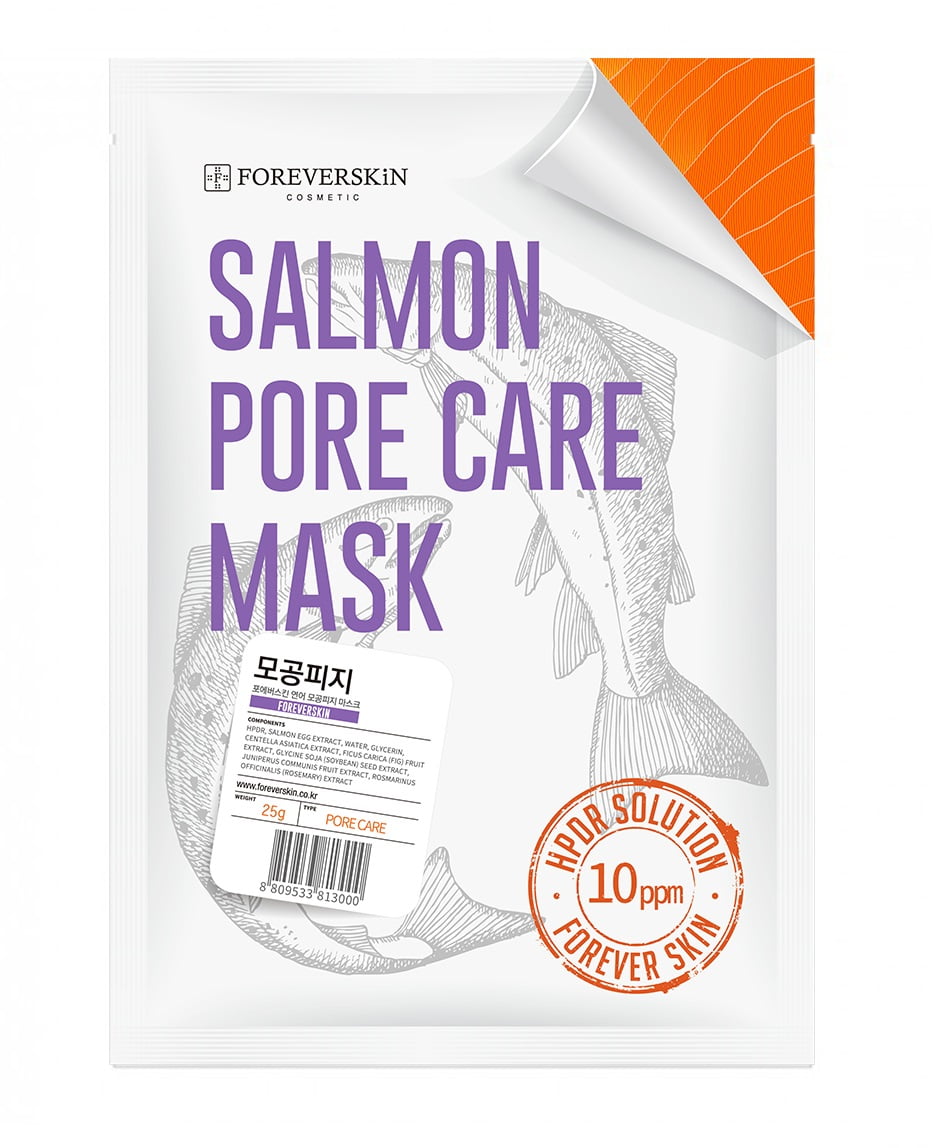 Картинка Маска для лица сужающая поры Foreverskin Salmon Pore Care, 25 мл BeautyConceptPro