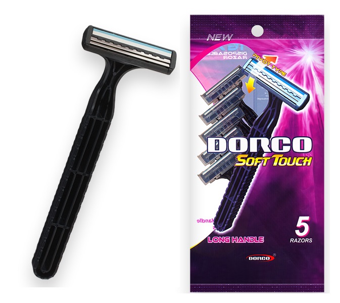 Картинка Станки одноразовые для бритья Dorco Soft Touch, 5 шт BeautyConceptPro