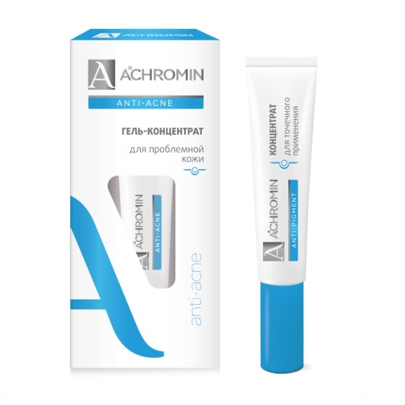 Картинка Achromin (ахромин) Гель-концентрат для точечного применения 15мл BeautyConceptPro