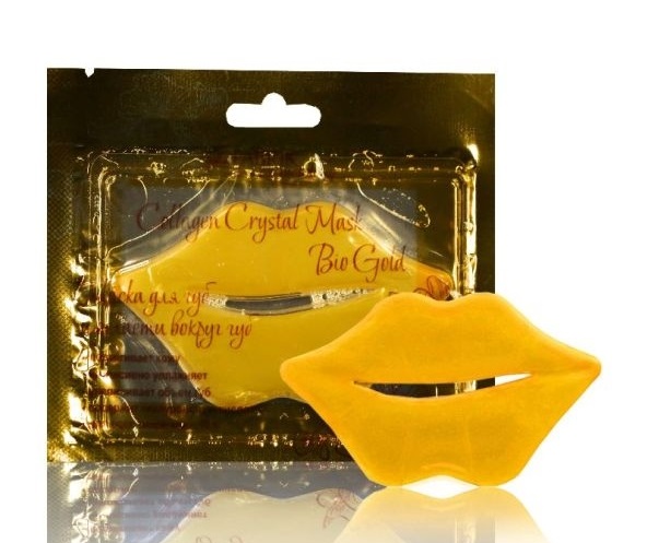 Картинка Маска коллагеновая с био золотом для губ №1 Fabrik cosmetology, 8 г BeautyConceptPro