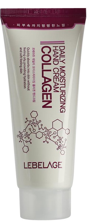 Картинка Крем для рук увлажняющий с коллагеном Lebelage Daily Moisturizing Hand Cream Collagen, 100 мл BeautyConceptPro