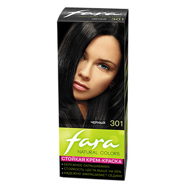 Картинка Фара Краска для волос 301 Черный BeautyConceptPro