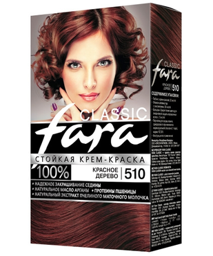Картинка Fara Classic Краска для волос 510 Красное дерево BeautyConceptPro