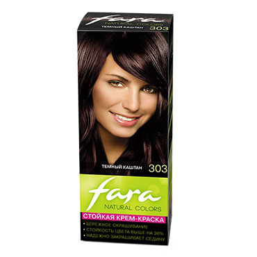 Картинка Фара Краска для волос 303 Темный каштан BeautyConceptPro