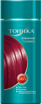 Картинка Тоника Оттеночный бальзам для волос 6.55 Bloody Mary, 150 мл BeautyConceptPro