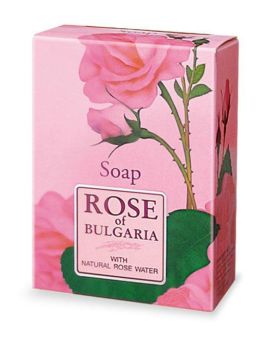 Картинка Мыло с частичками лепестков роз Rose of Bulgaria, 100 г BeautyConceptPro