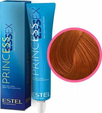 Картинка ESTEL PROFESSIONAL крем-краска для волос PRINCESS ESSEX PE8/34, светло-русый золотисто-медный/бренди BeautyConceptPro