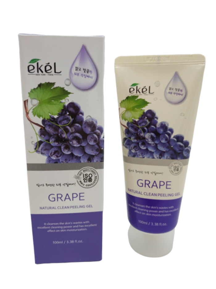 Картинка Пилинг для лица с экстрактом винограда Ekel Peeling Gel Grape, 100 мл BeautyConceptPro