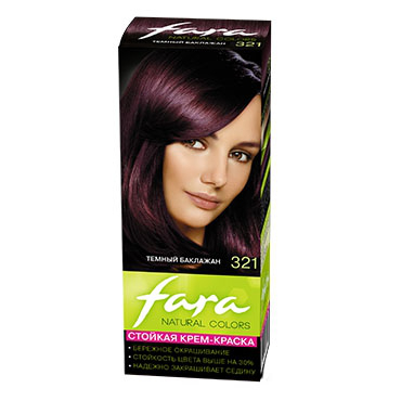 Картинка Фара Краска для волос 321 Темный баклажан BeautyConceptPro