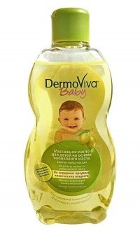 Картинка DermoViva Массажное масло для детей Олива, 200 мл BeautyConceptPro