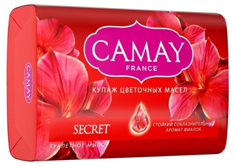 Картинка Мыло твердое Тайное блаженство Camay, 85 гр BeautyConceptPro