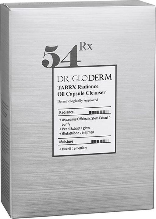Картинка Очищающие масляные капсулы Dr.Gloderm Tabrx Radiance, 1.5 мл*40 шт BeautyConceptPro