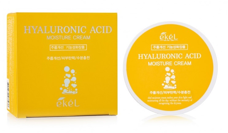 Картинка Крем для лица с гиалуроновой кислотой Ekel Moisture Cream Hyaluronic Acid, 100 мл BeautyConceptPro